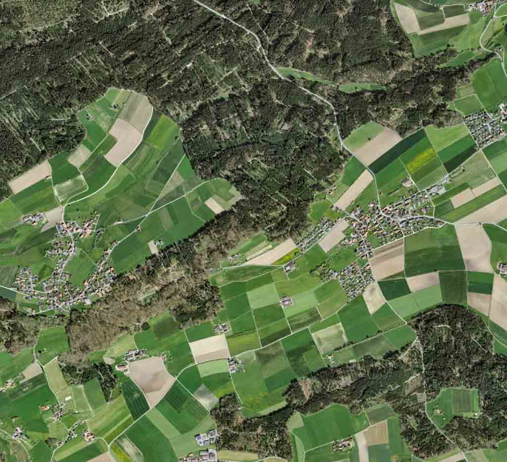 Luftaufnahme von Meikirch
